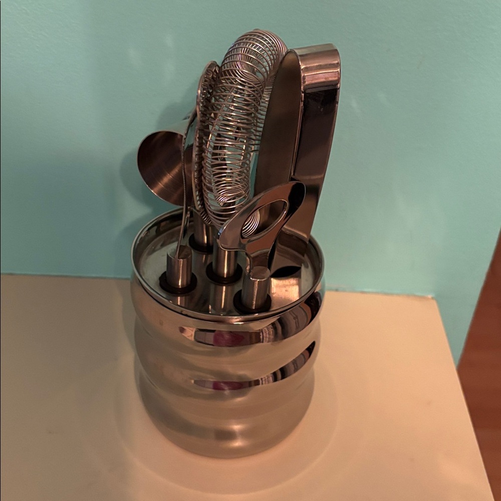 Crate & Barrel Bar Tool Set